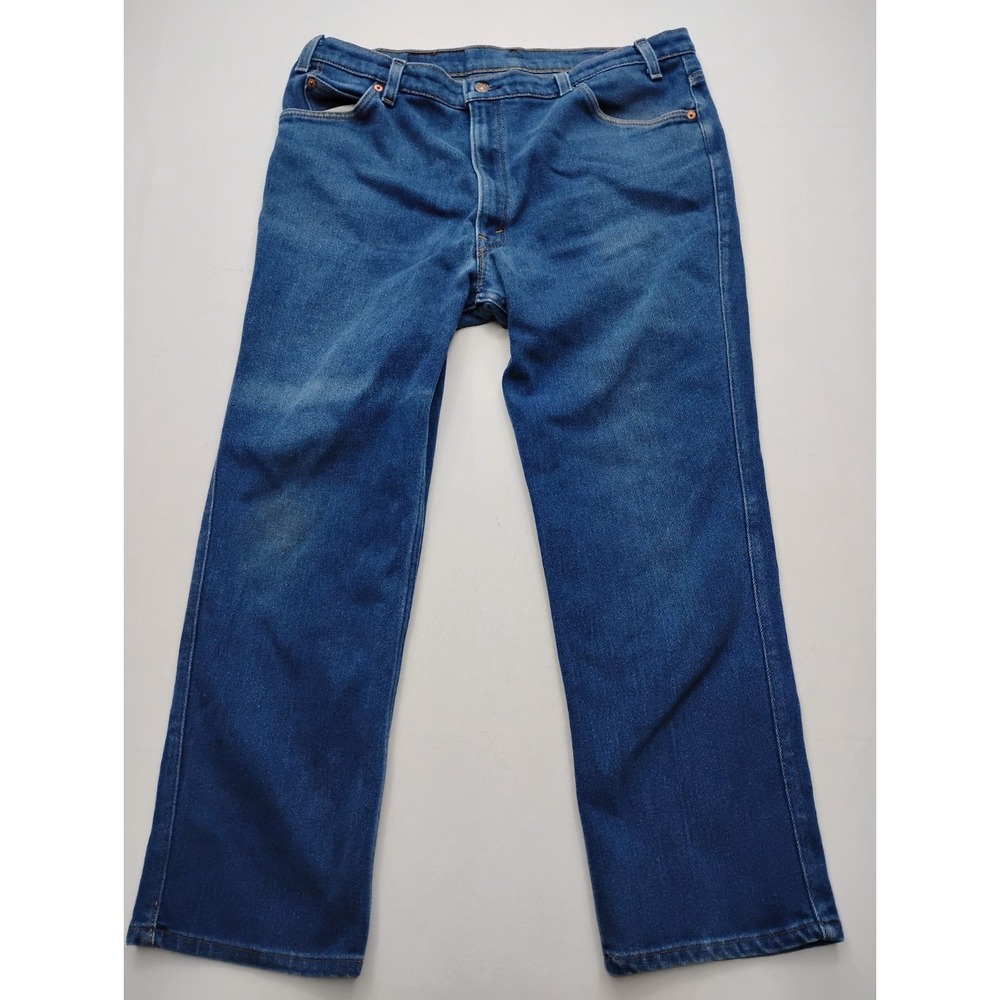 Levis 509 Straight Leg Regular Fit Vintage Made in USA 40x30 (fits 38x27.5) - Picture 2 of 13